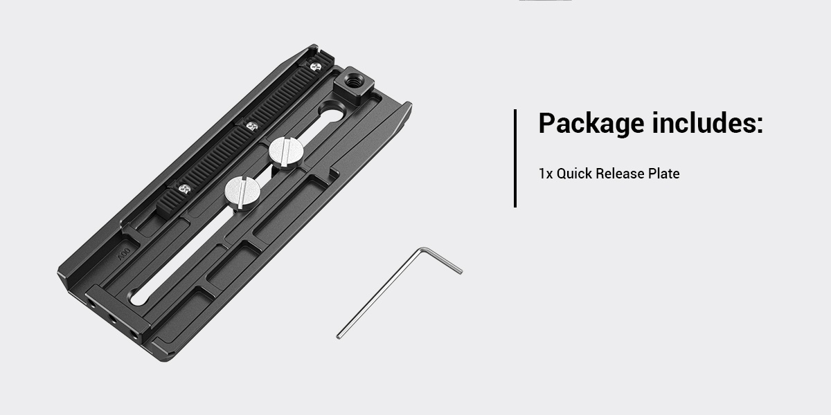 SmallRig Quick Release Plate pro DJI RS 2 / RSC 2 / Ronin-S 3158B