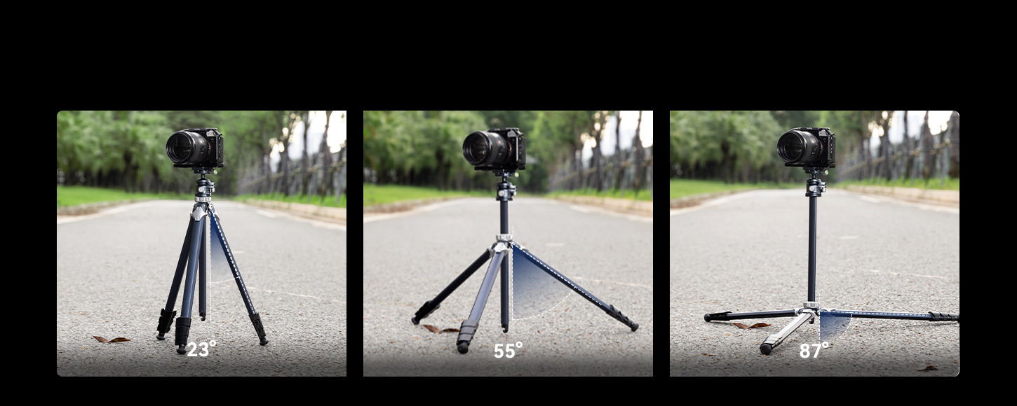 Category/Tripods/Photo Tripods Travel Tripod AP-02 | Compact, 8kg Load | SmallRig-SKU:4222B/Material(s):Aluminum Alloy/Tripod Load Capacity:15kg/Head Load Capacity:8kg/Working Height:75.0 - 159.0cm/Net 