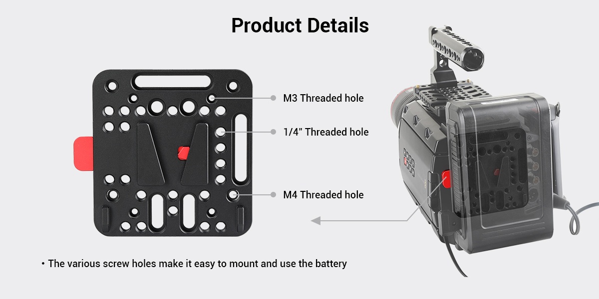 SmallRig V-Lock Assembly Kit 1846C