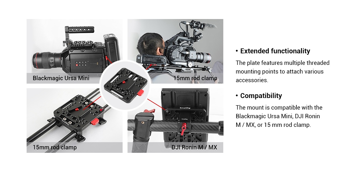 SmallRig V-Lock Assembly Kit 1846C