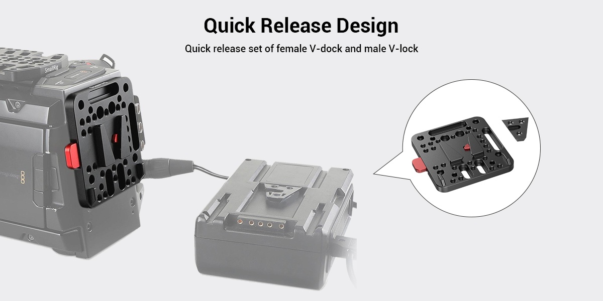 SmallRig V-Lock Assembly Kit 1846C