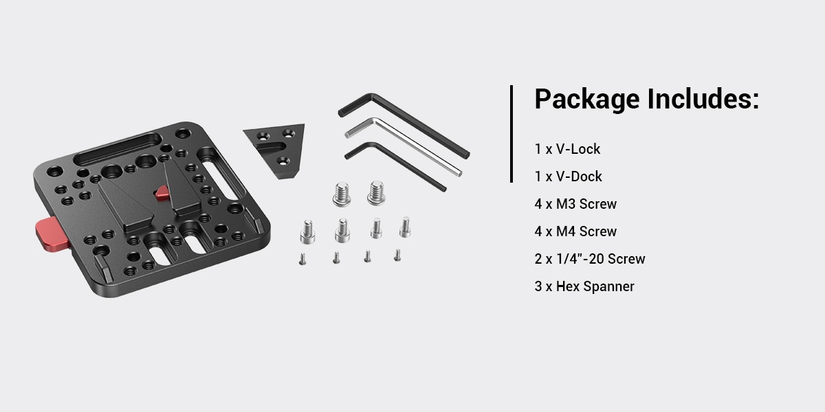 SmallRig V-Lock Assembly Kit 1846C