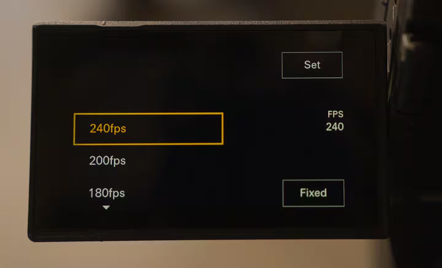 High-frame-rate recording with the Sony FX5
