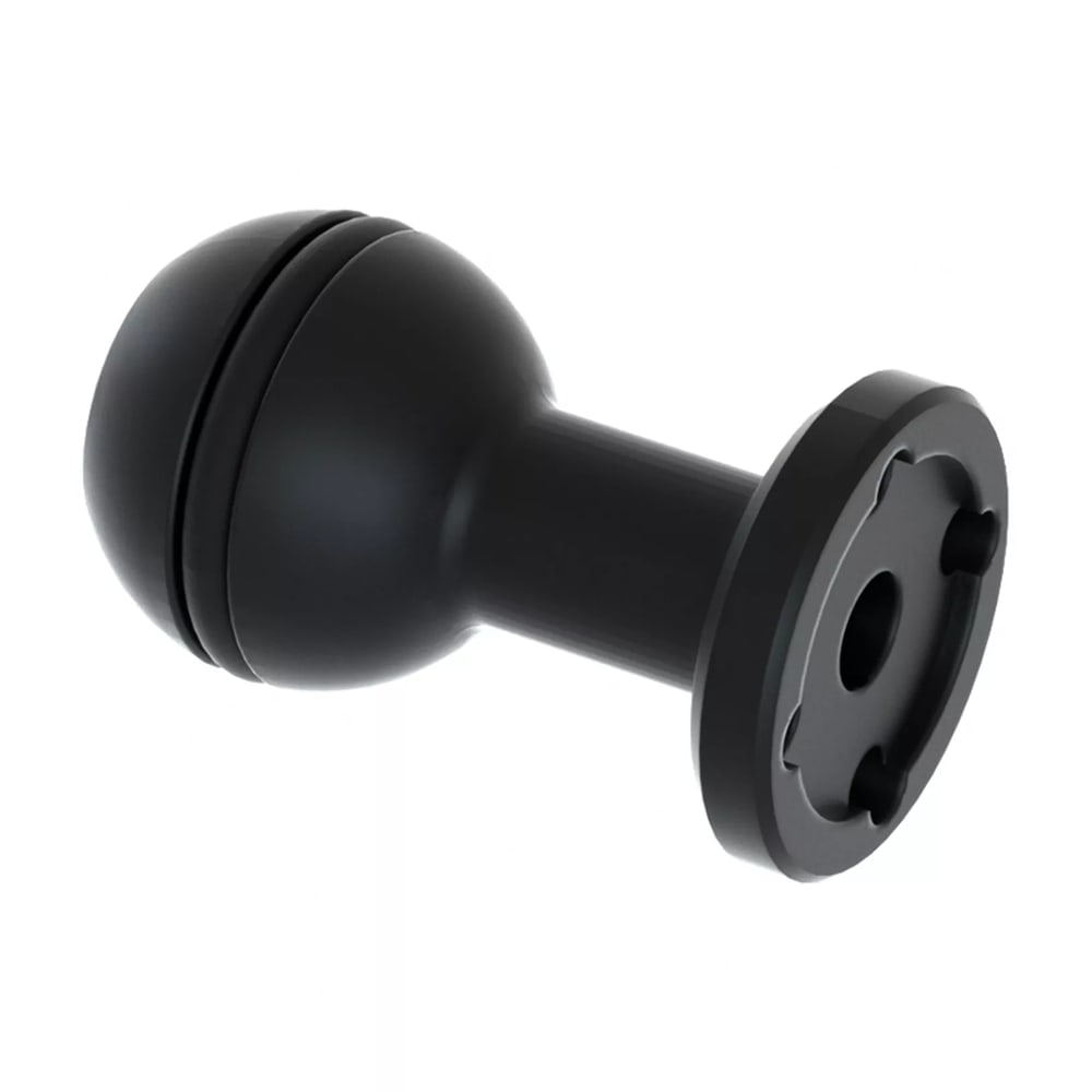 1/4″-20 threaded socket with anti-rotation recesses