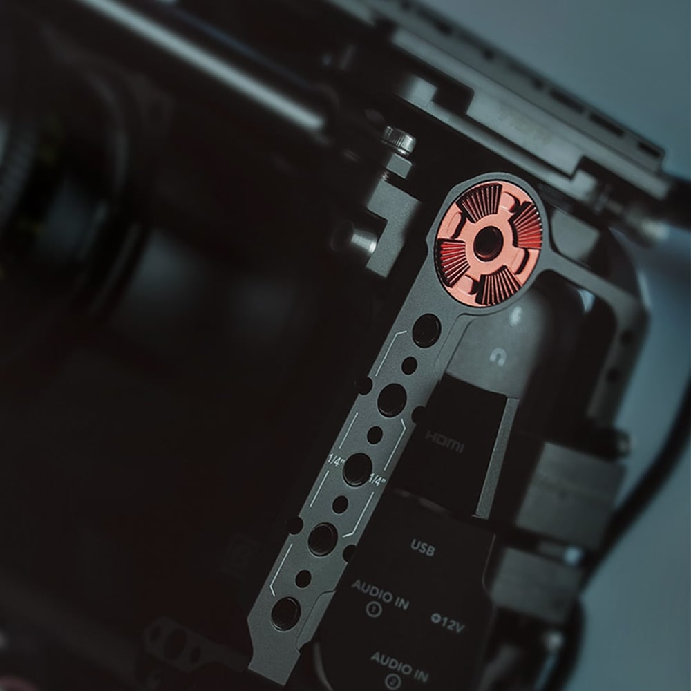 The right side arm comes off