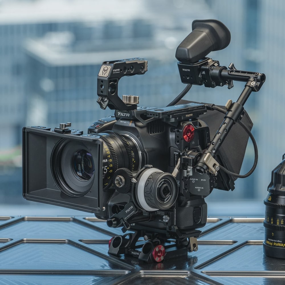 The base of a full cinema rig