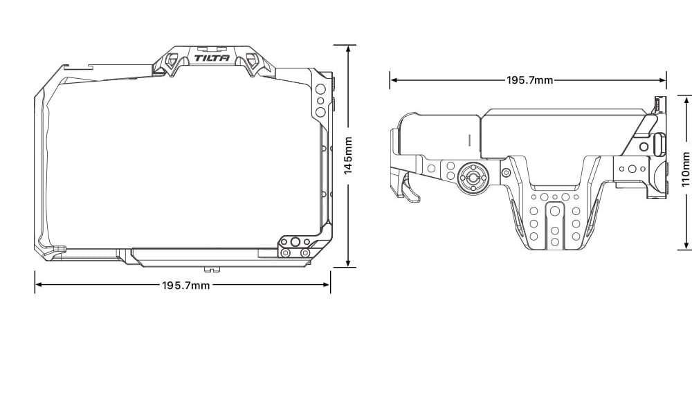 Cage dimensions and weight