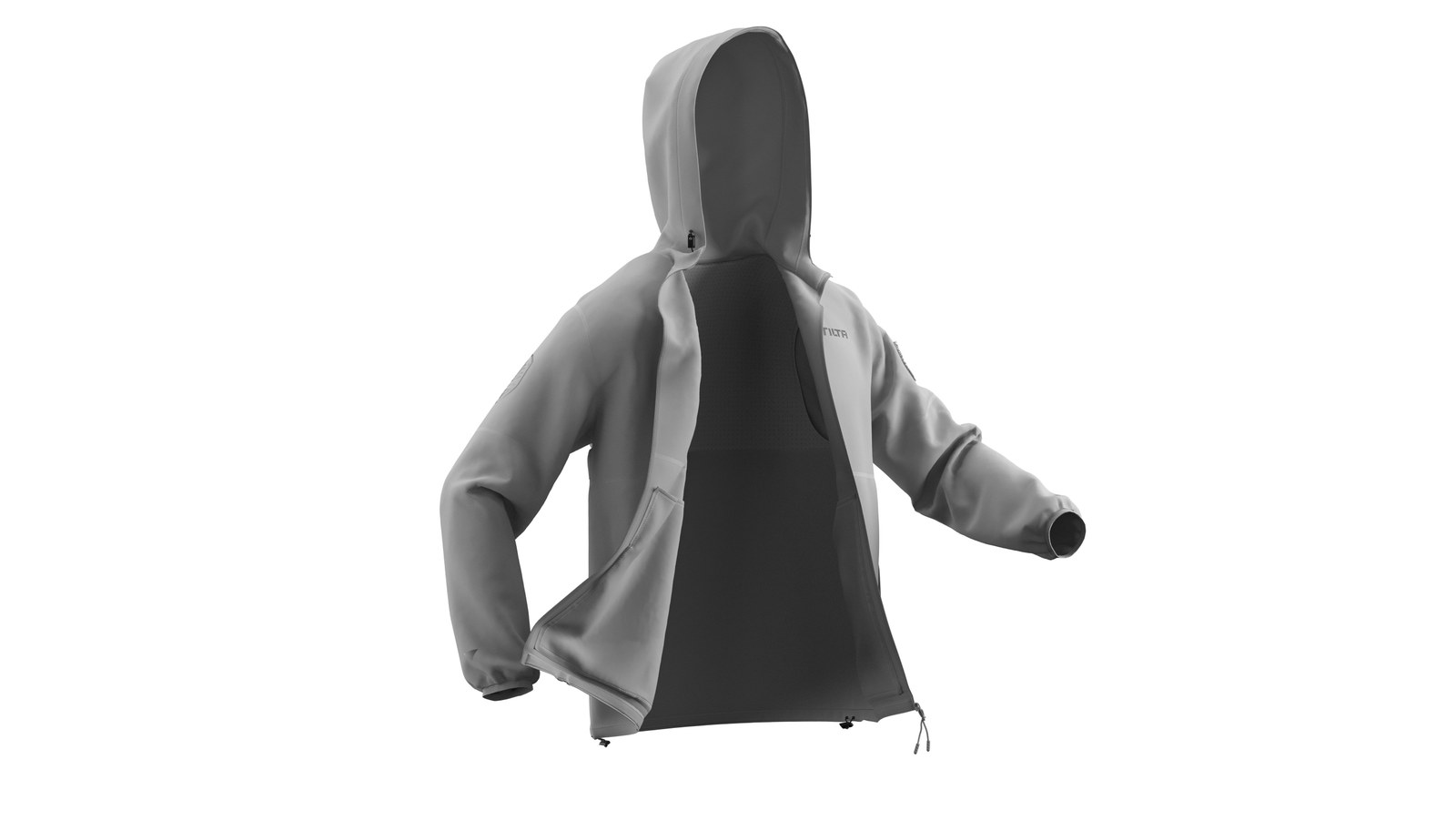 UPF 50+ and a water-repellent finish