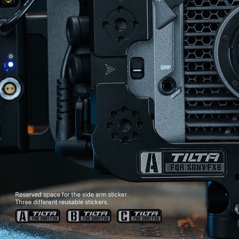 Index stickers for multi-camera work