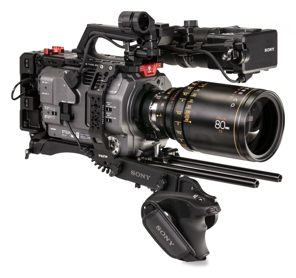 Tilta ES-T18 camera cage for the Sony PXW-FX9, Basic trim — without a battery plate