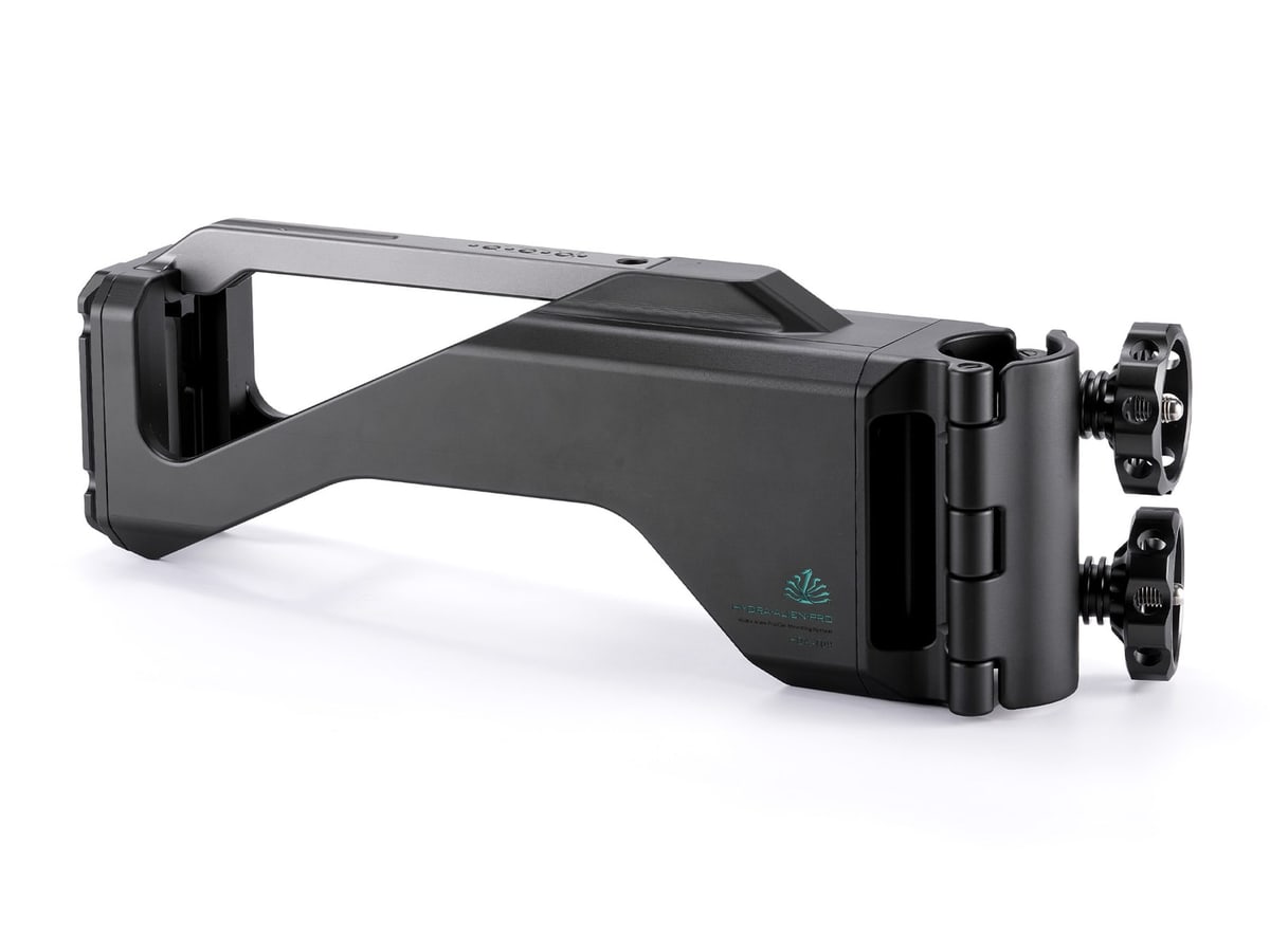 A 50 mm clamp with a quick-release receiver
