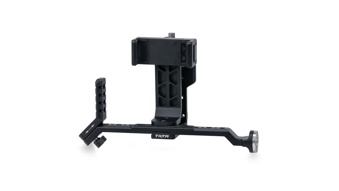 Monitor bracket within arm’s reach