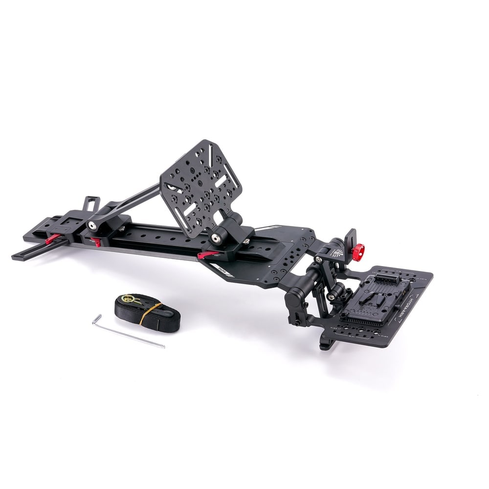 Articulating plate for DJI Master Wheels