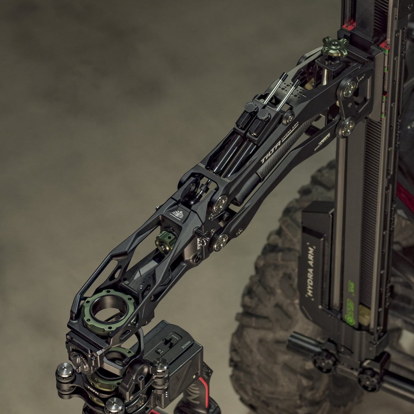 Straight onto a 50 mm vehicle chassis