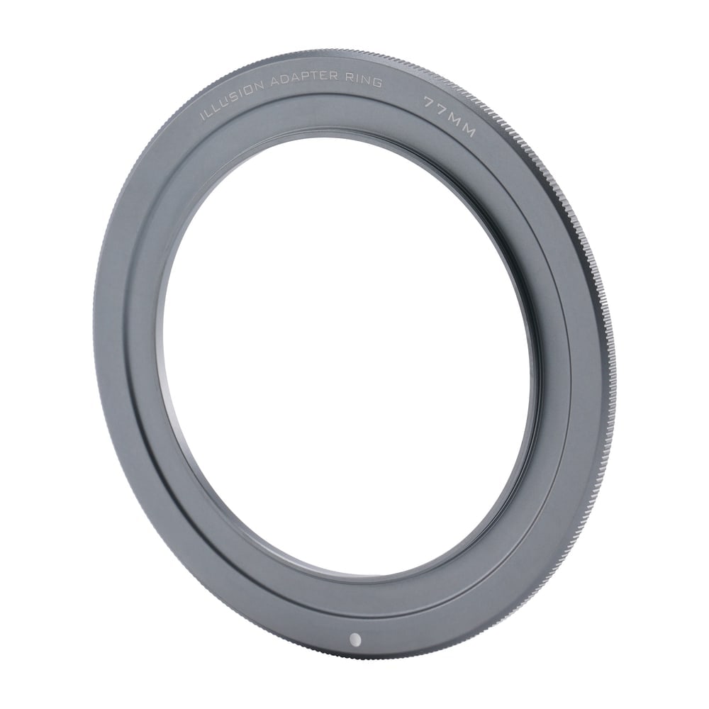 Ring for a 77 mm filter thread