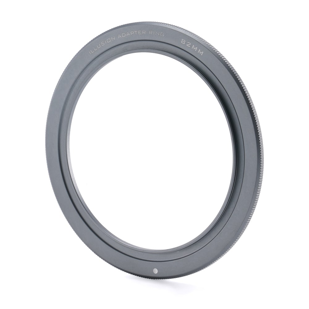 Ring for a 82 mm filter thread