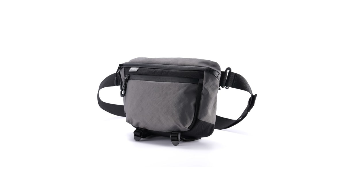 Around the waist or across the shoulder