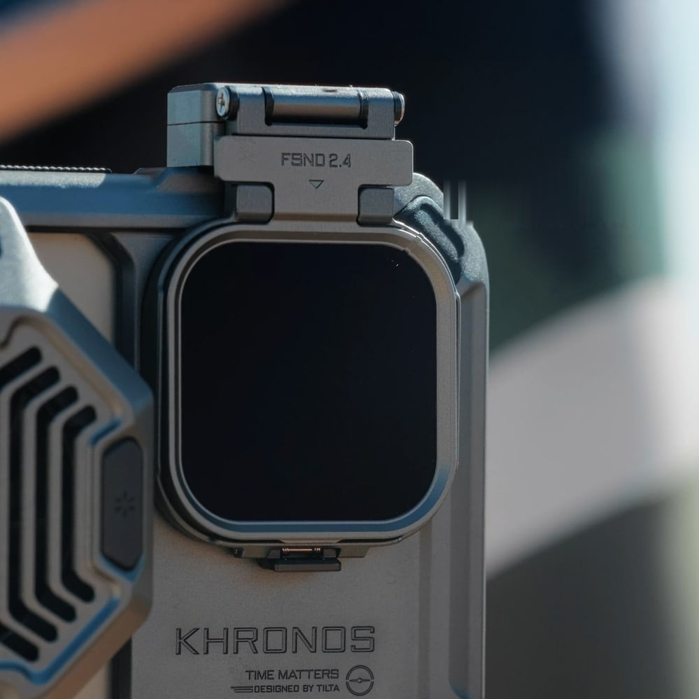 Into the Khronos filter tray