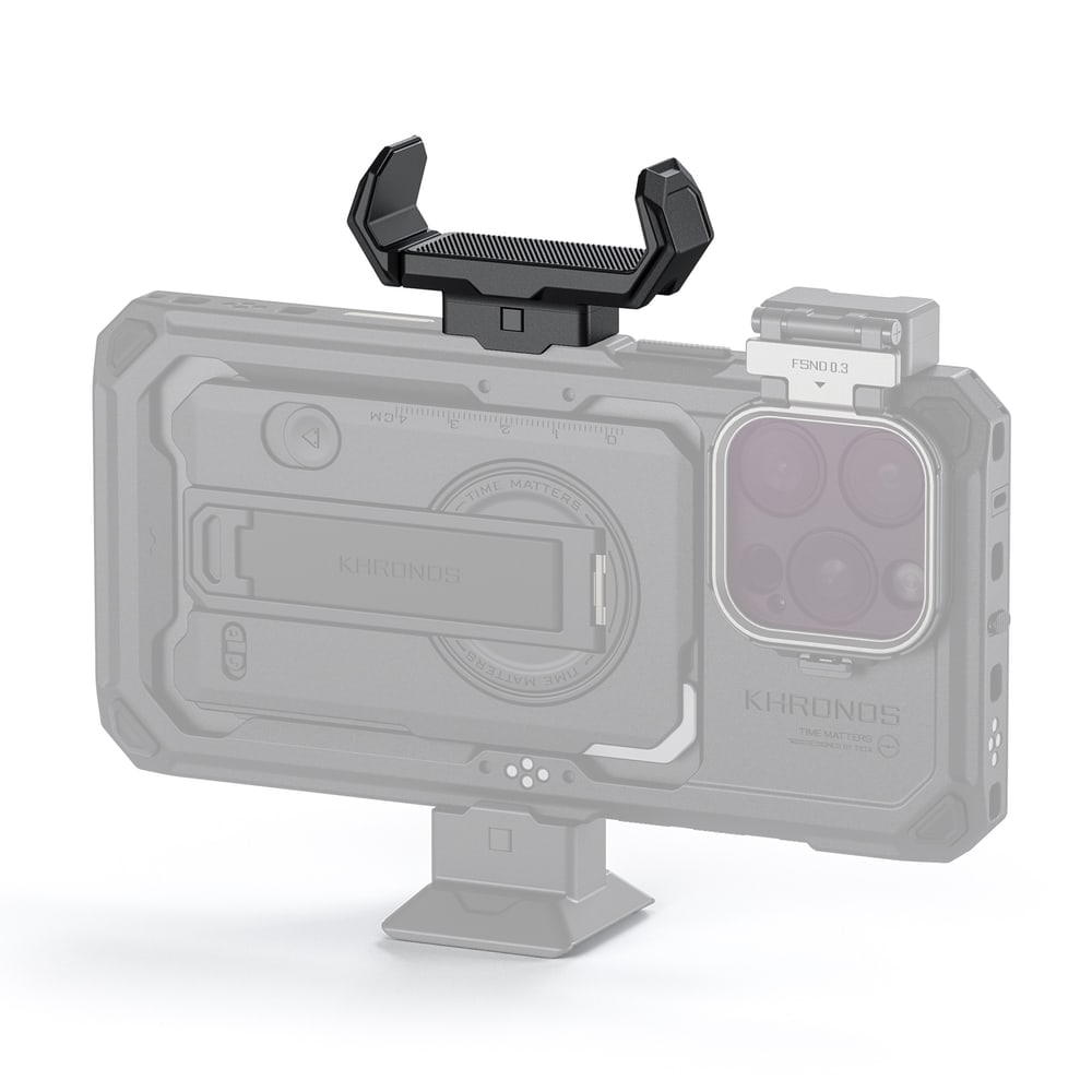 On any mounting point of the case