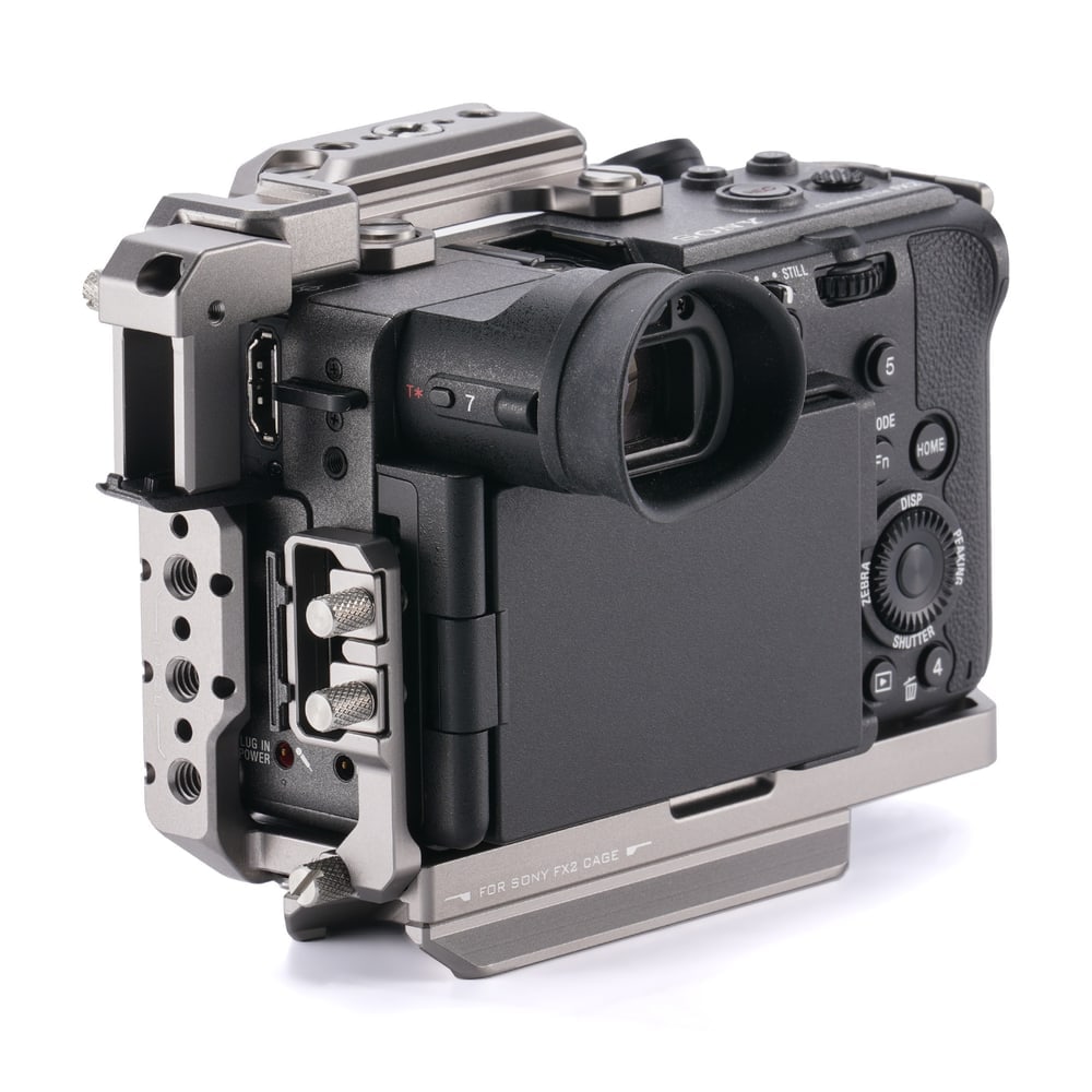 The cage family for the Sony FX2