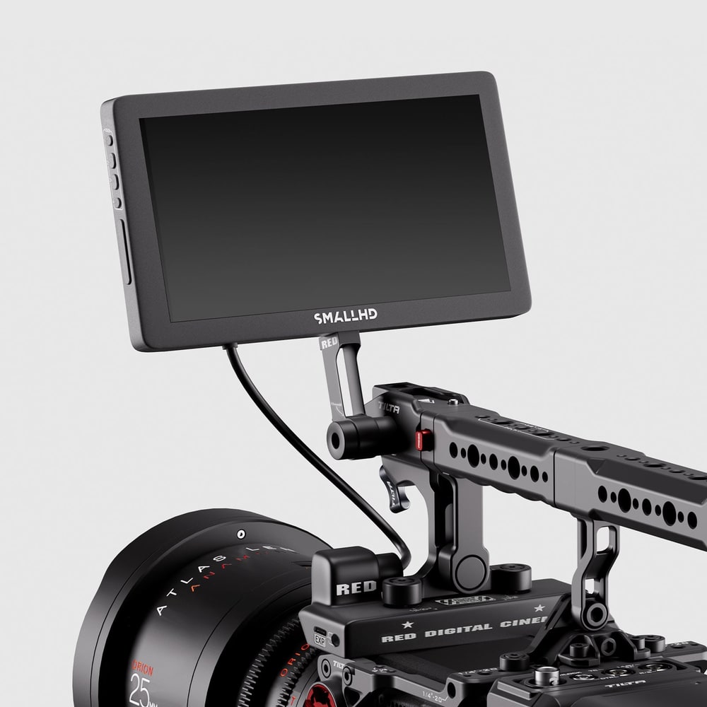 External monitor on the handle