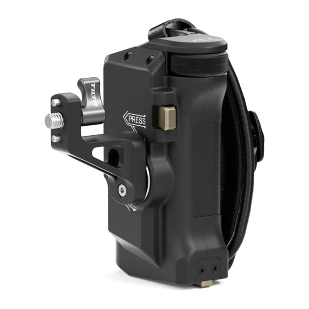 Type VII attachment: offset bracket with a 1/4″-20 screw and a quick-release lever