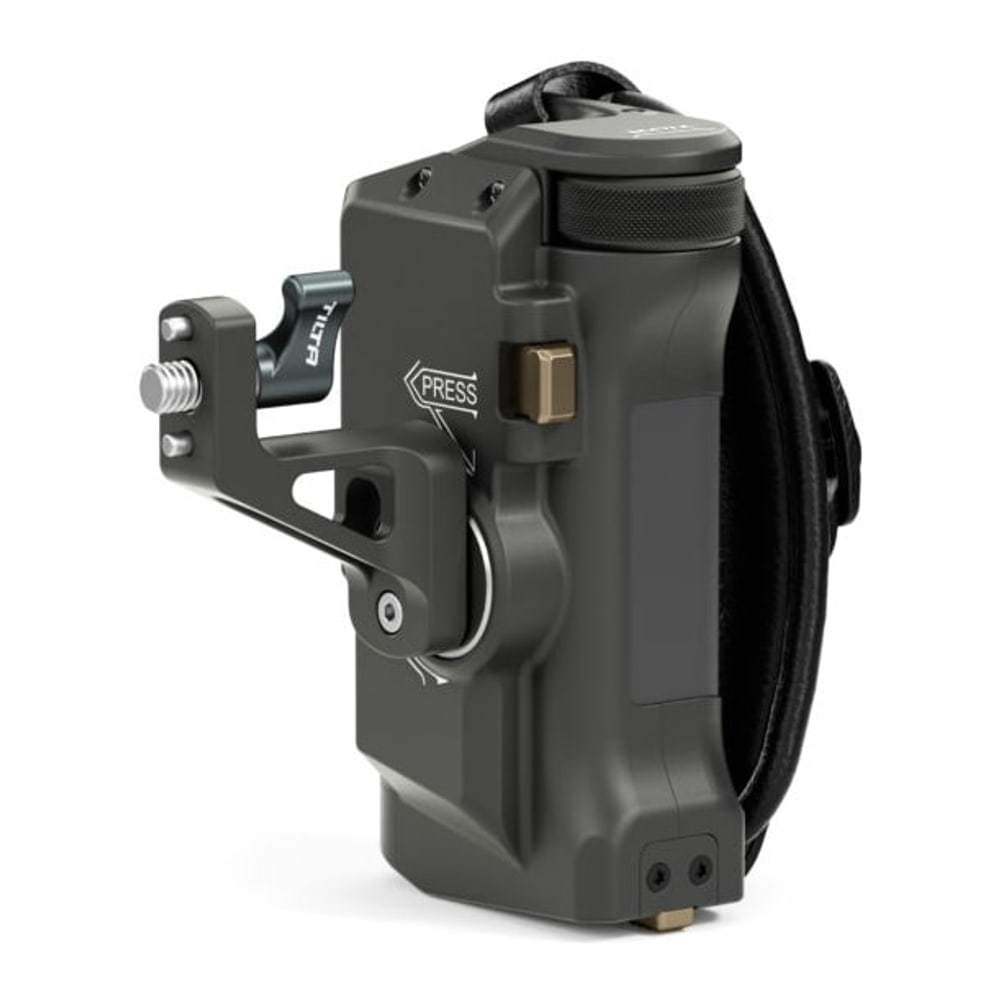 Type VII attachment: offset bracket with a 1/4″-20 screw and a quick-release lever