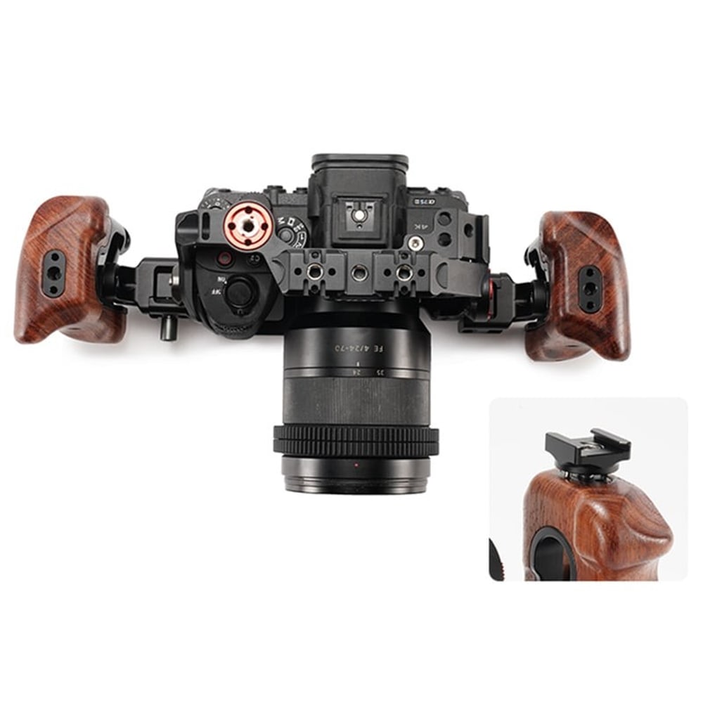 1/4″-20 thread on top for accessories