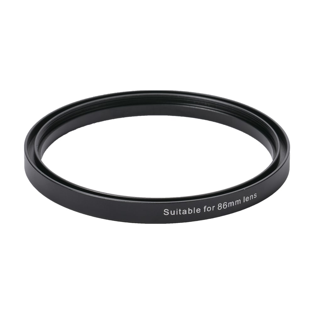 Front thread for a circular filter