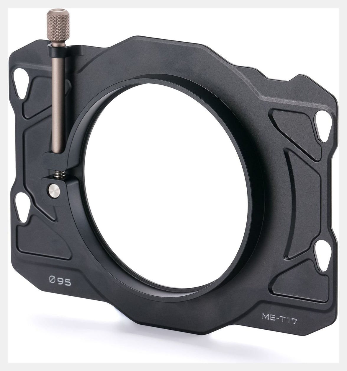 Interchangeable backings for eight lens diameters