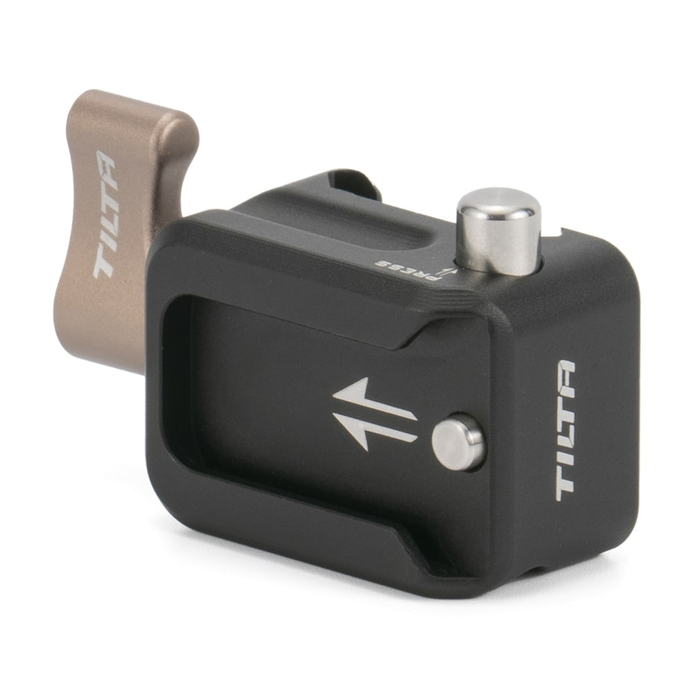 NATO clamp with a lever and PRESS catch