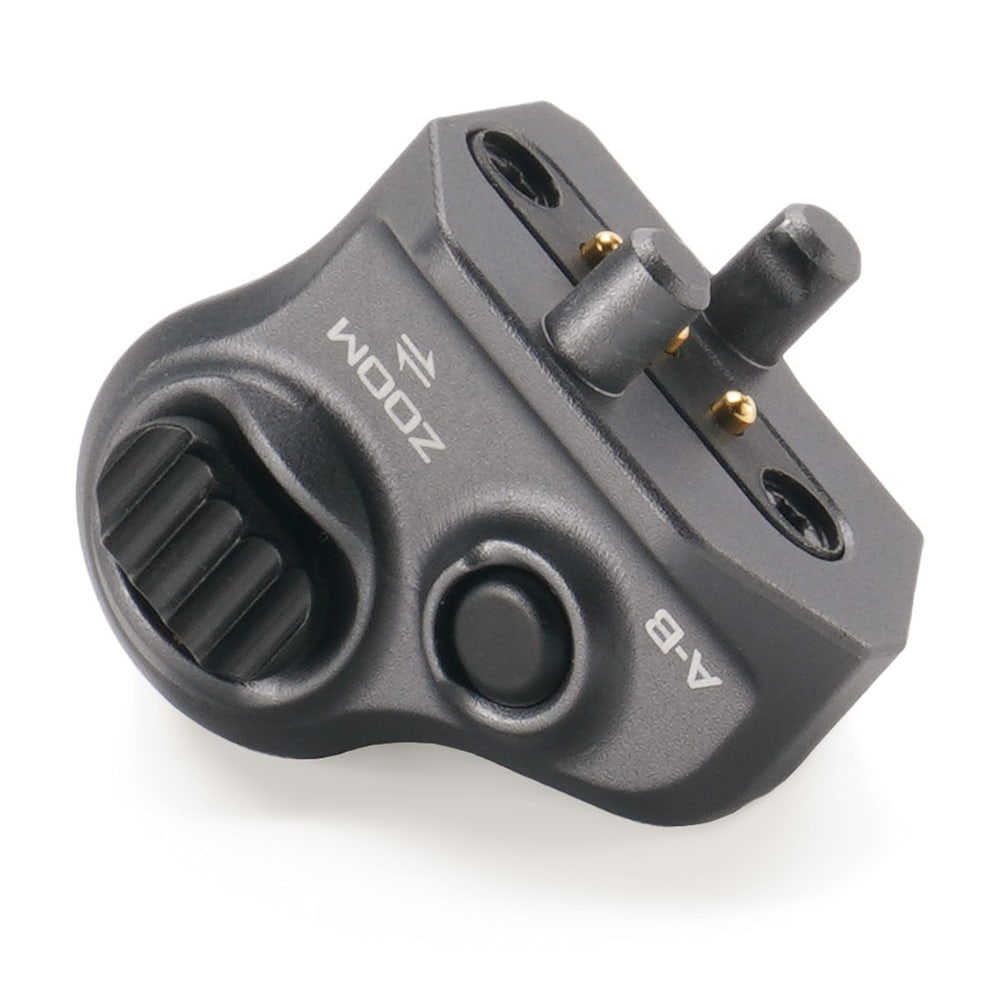 Pressure zoom rocker, A/B points, quick release