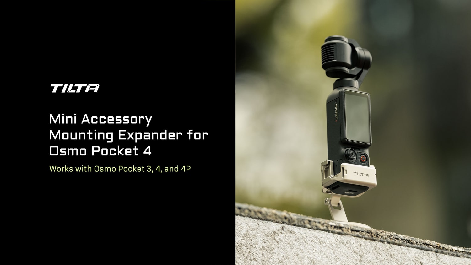 Tilta Mini Accessory Mounting Expander for DJI Osmo Pocket 3/4