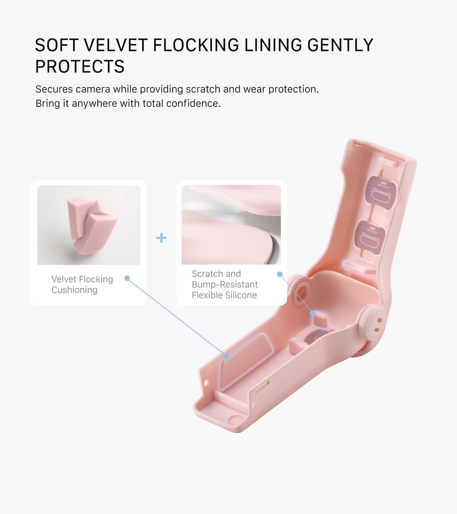 Velvet lining inside