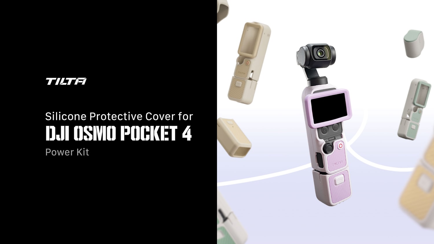 Tilta Silicone Protective Cover Power Kit for DJI Osmo Pocket 4