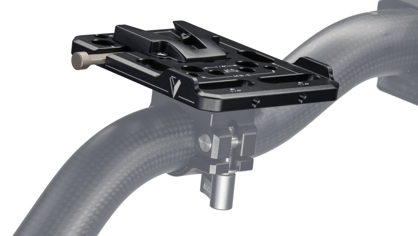 Optionally onto rods or the gimbal ring