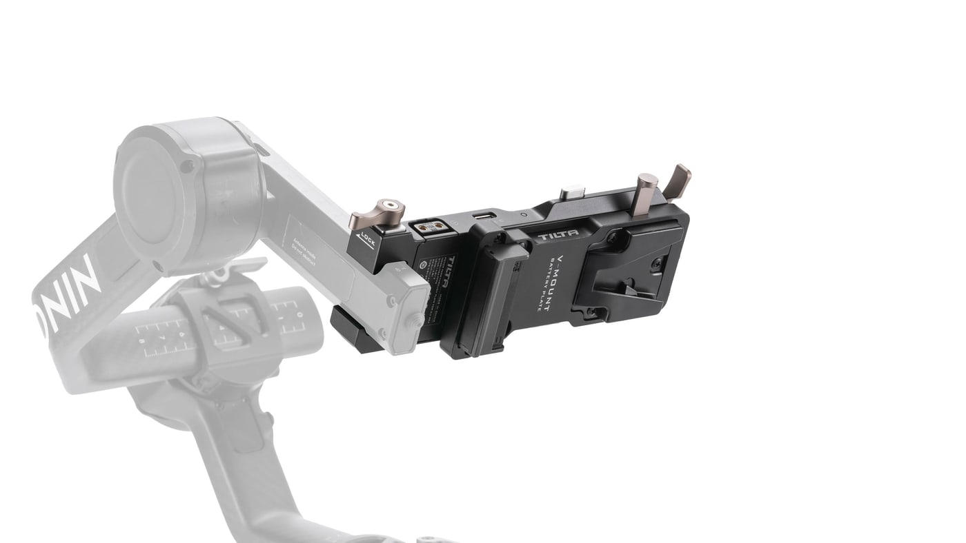 The battery under the camera, not behind it