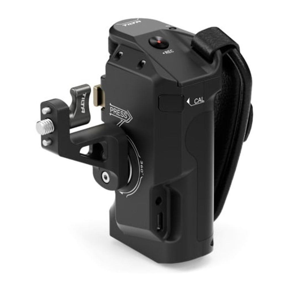 Type VII attachment: offset bracket with a 1/4″-20 screw and a quick-release lever