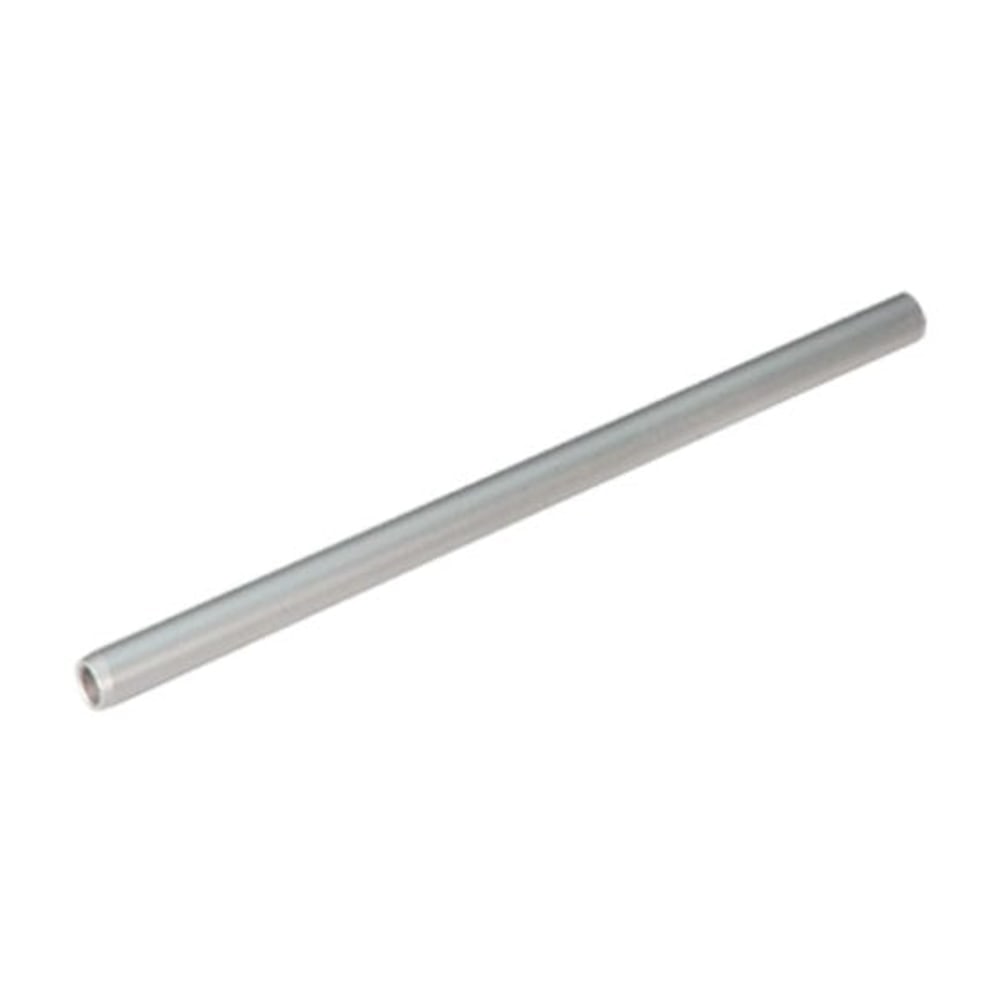 100 mm of aluminium, silver