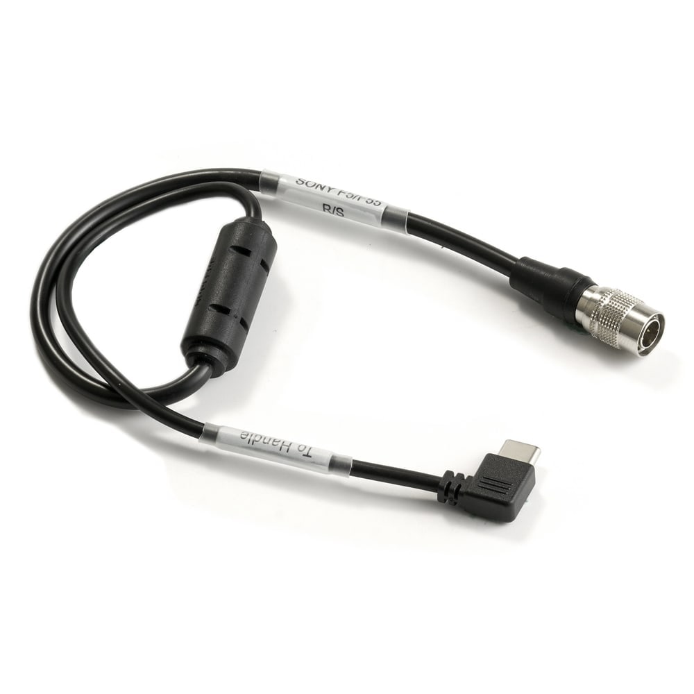 USB-C on the handle, 4-pin Hirose port on the camera