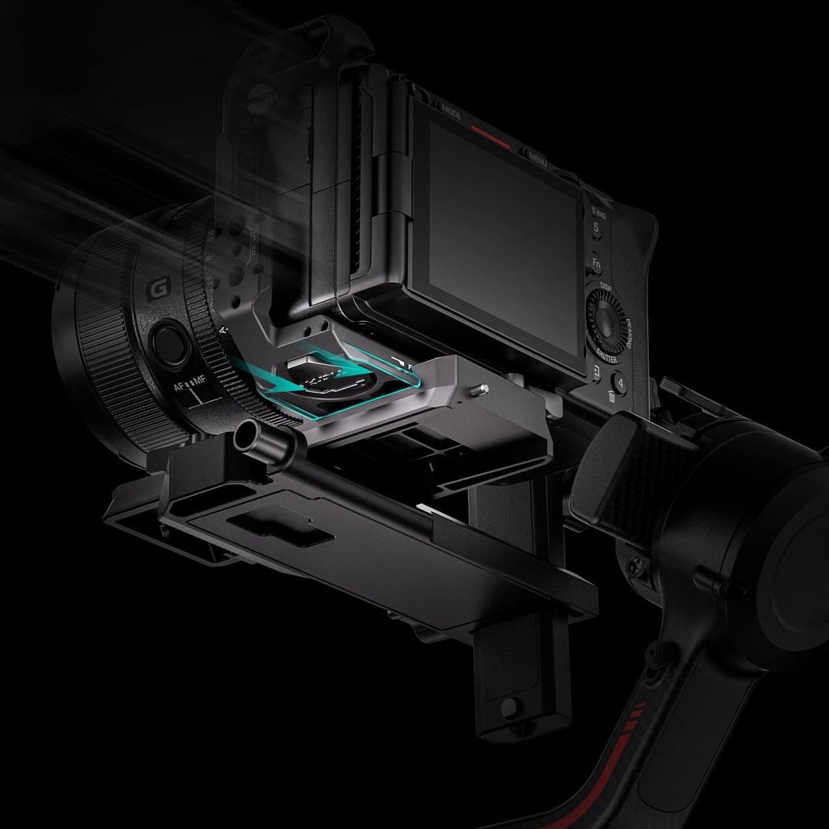 Arca-Swiss underneath — moving to tripod and gimbal