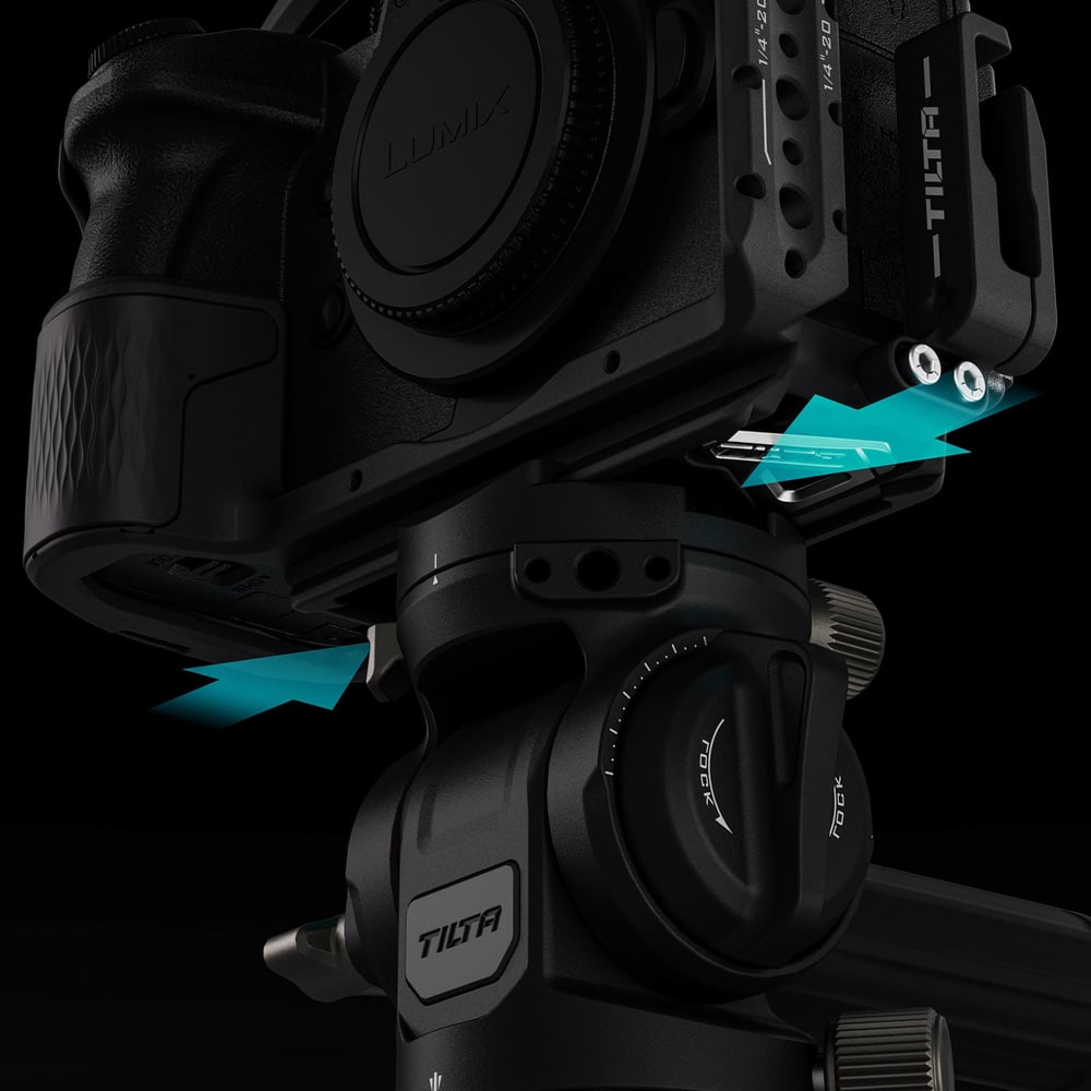 From tripod to gimbal in one click