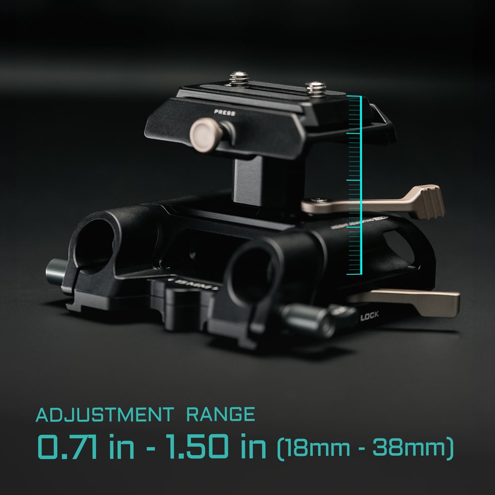Lens axis on the 85 mm standard
