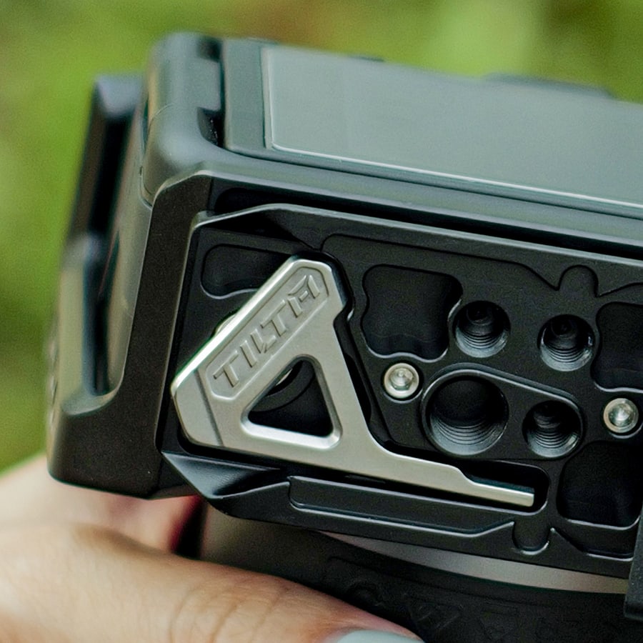 Straight onto a tripod or gimbal