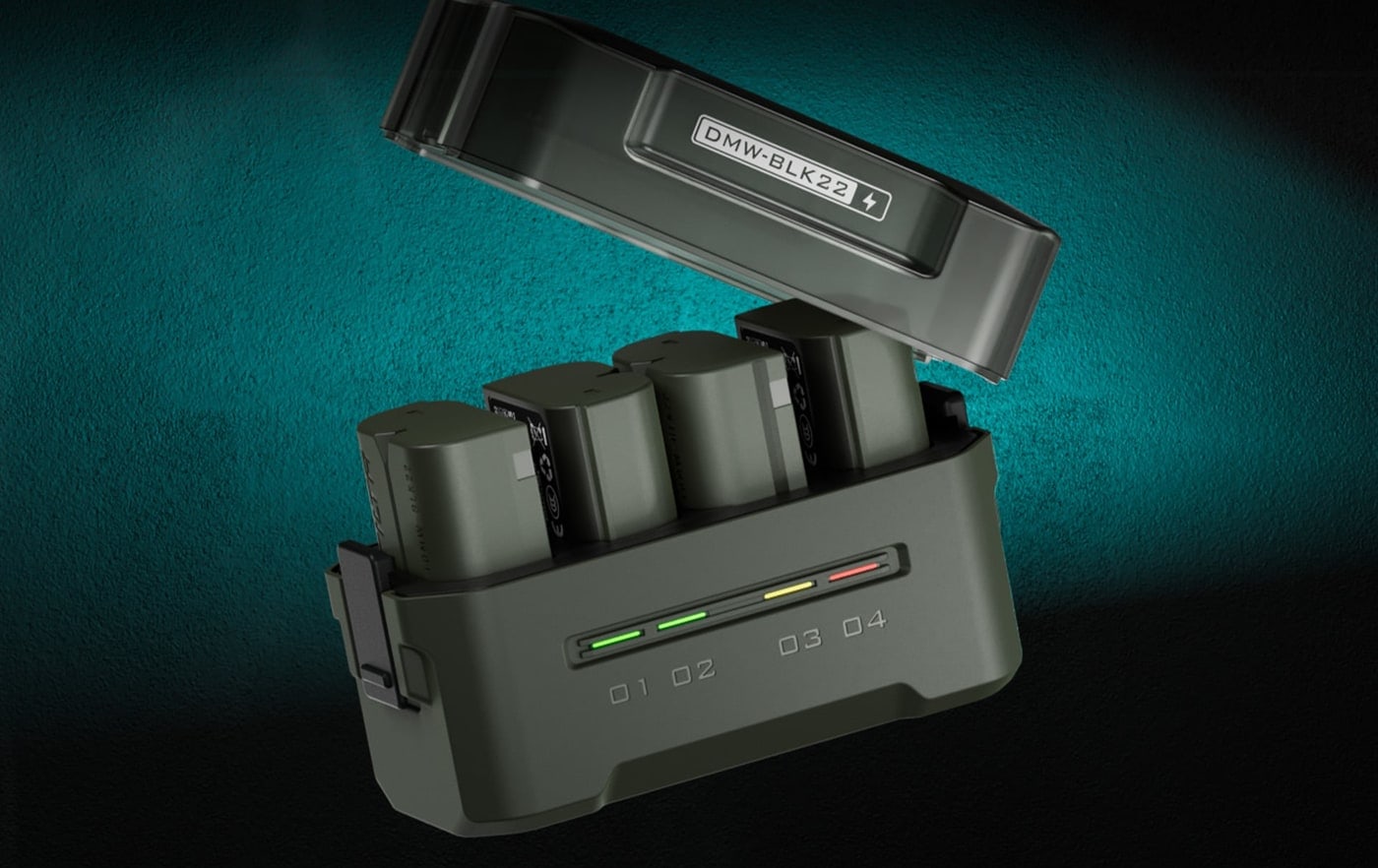 A charge indicator at every bay