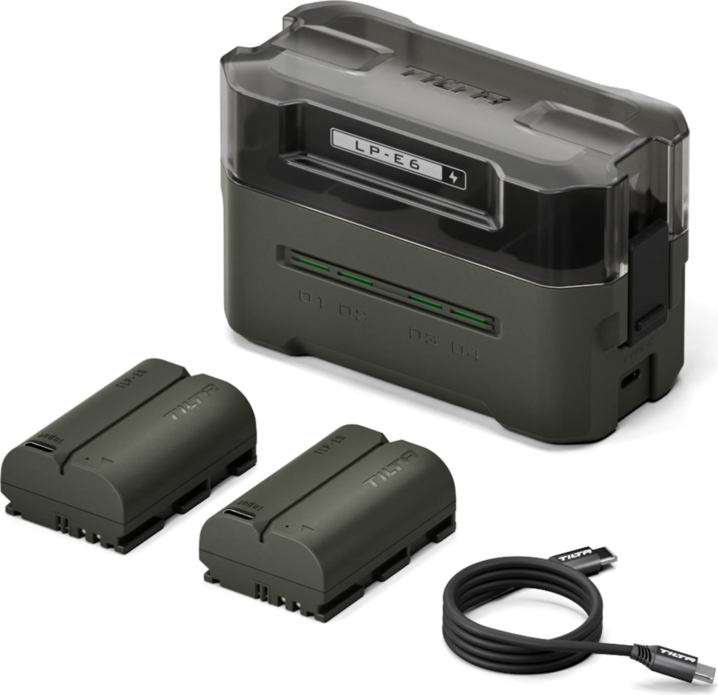 Two batteries in the set