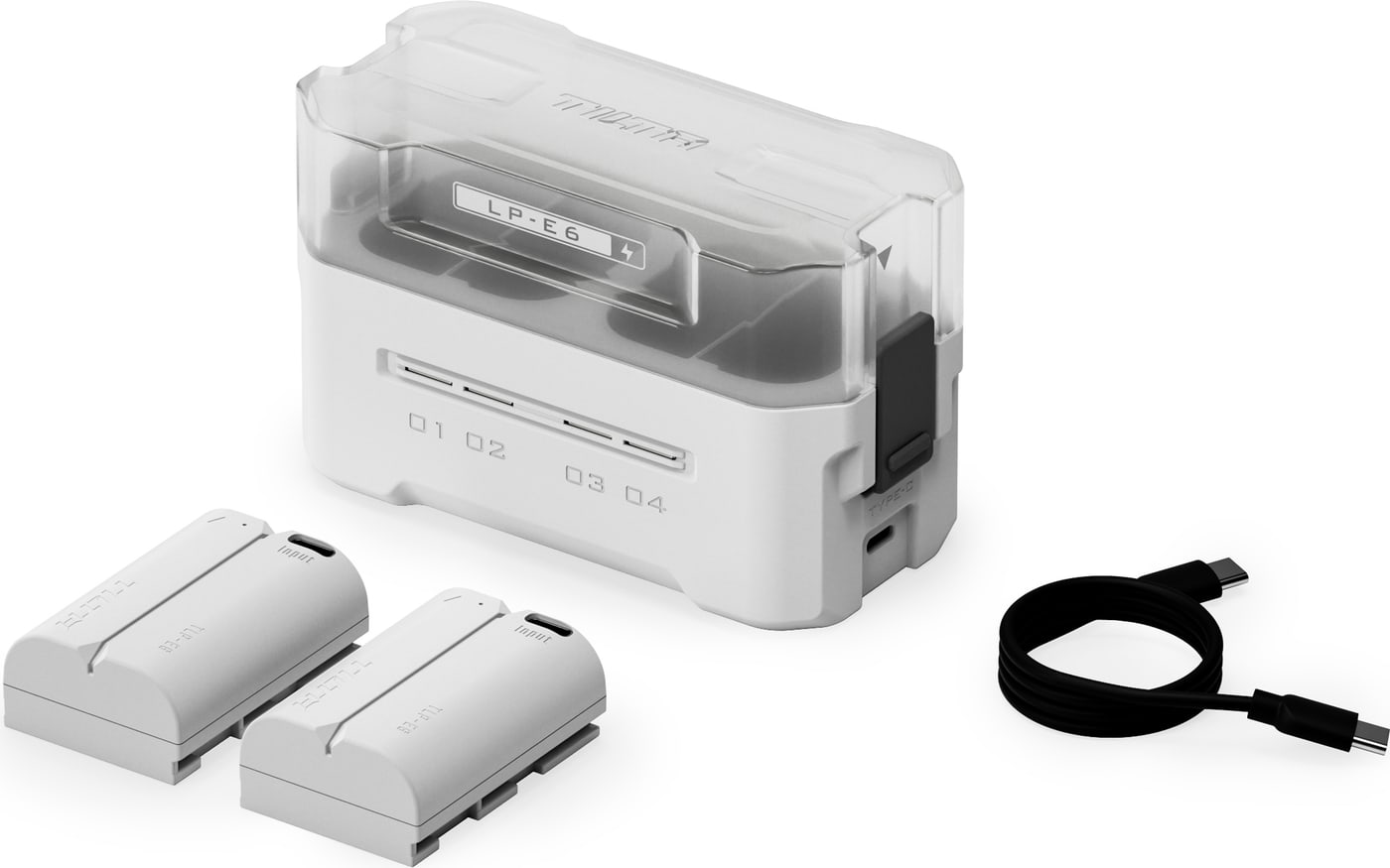 Two batteries in the set