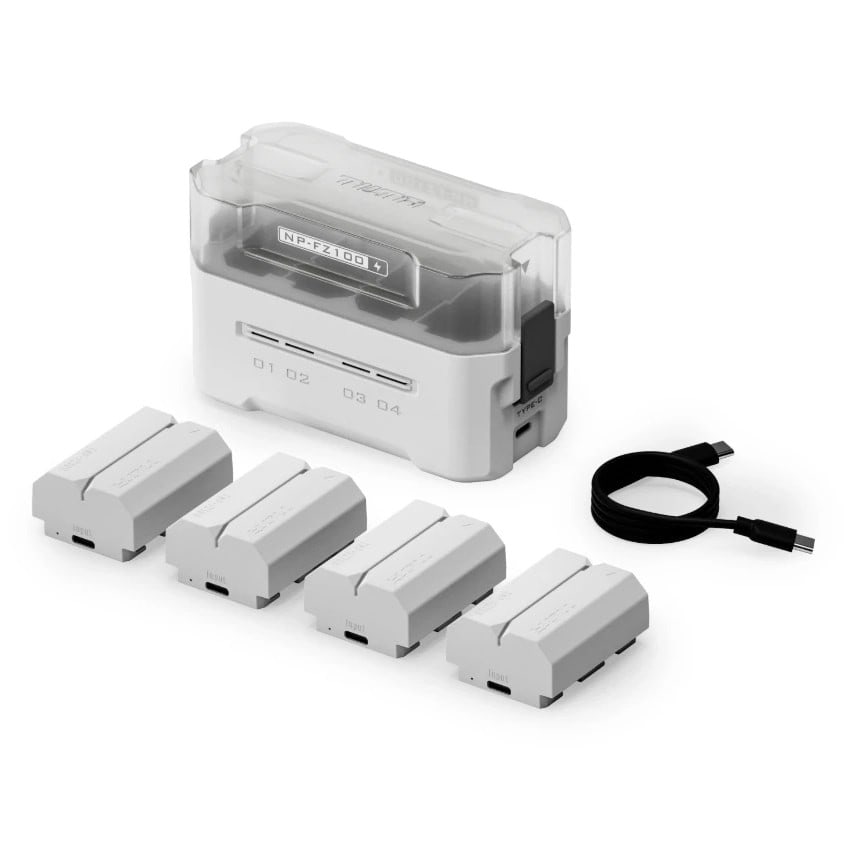 Tilta NP-FZ100 batteries with their own USB-C input