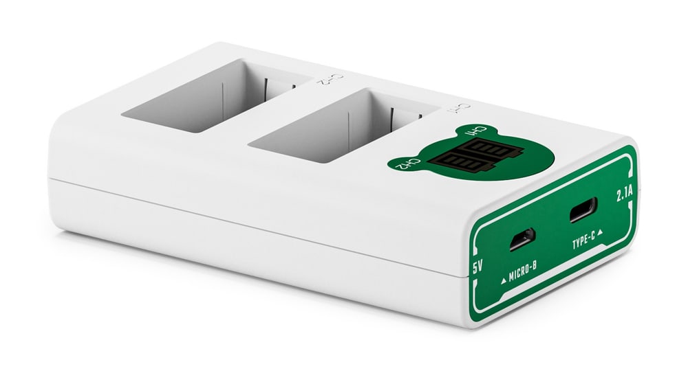Two inputs: USB-C and Micro-USB