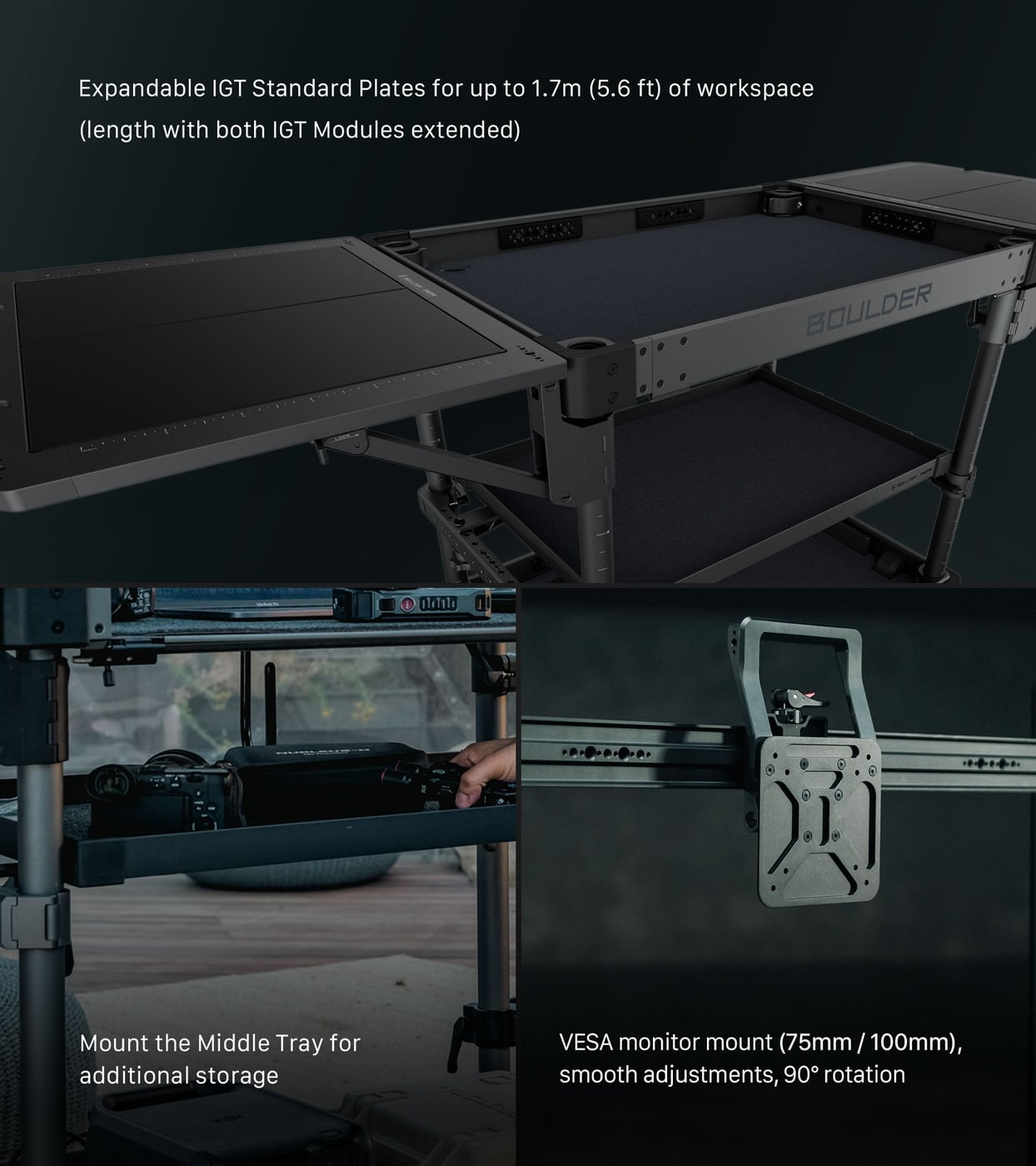 Expandable workspace